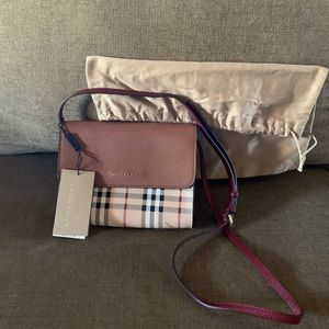 NWT authentic Burberry Peyton Crossbody Bag